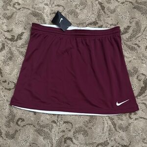 Nike Burgundy Sports Skirt